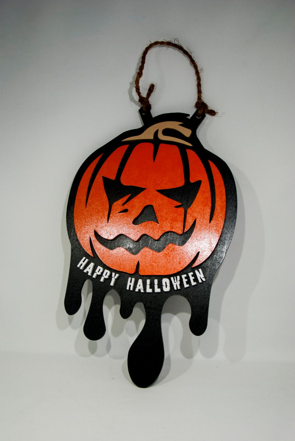 かぼちゃのハロウィンウェルカムボード 3枚目の画像