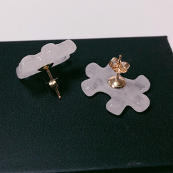 <14kgf>  1-point puzzle pierce 〈 MIZORE 〉 2枚目の画像