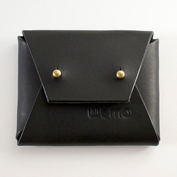 leather wallet [black] 1枚目の画像
