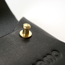 leather wallet [black] 4枚目の画像