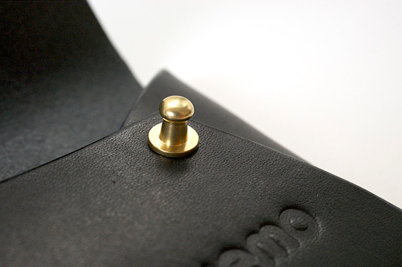 leather wallet [black] 4枚目の画像