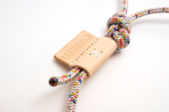 climbing cord dog leash [marble] 2枚目の画像