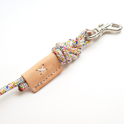 climbing cord dog leash [marble] 4枚目の画像