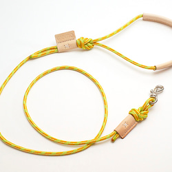 climbing cord dog leash [green x yellow x orange] 1枚目の画像
