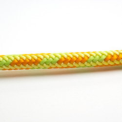 climbing cord dog leash [green x yellow x orange] 5枚目の画像