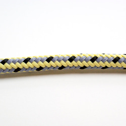 climbing cord dog leash [yellow x grey] 5枚目の画像