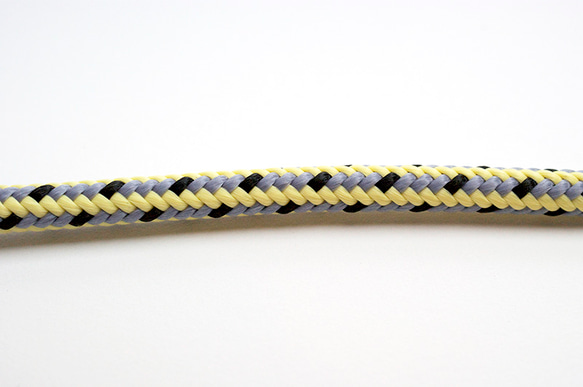 climbing cord dog leash [yellow x grey] 5枚目の画像
