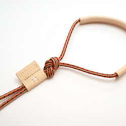 climbing cord dog leash [red x beige] 3枚目の画像