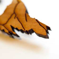 木製ブローチ【Matterhorn 小】 3枚目の画像