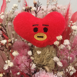 今回限定特別プライス☆BTS バンタン 防弾少年団 TATA ドライフラワー 2枚目の画像