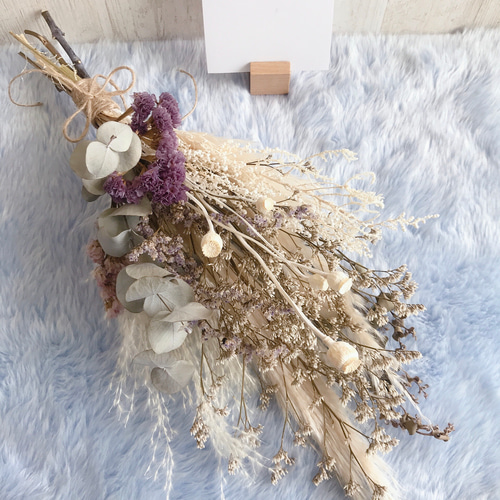 ブルーファンタジア のナチュラルスワッグ ☆約45センチ ドライ  