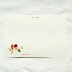 【No.020】ポストカード 3枚セット（ぶどうの木のうえで） 3枚目の画像