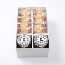 クマの手作りもなか くまの形をした最中セット (10個入り) 個包装 箱入り グルテンフリー賞味期限1ヵ月 バレンタイン 6枚目の画像