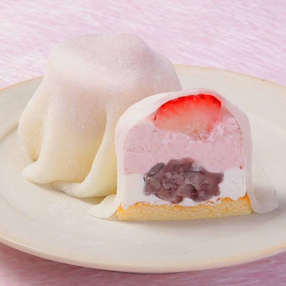 冷凍 いちごムース大福6個入 苺 クリーム大福 スイーツ 和菓子