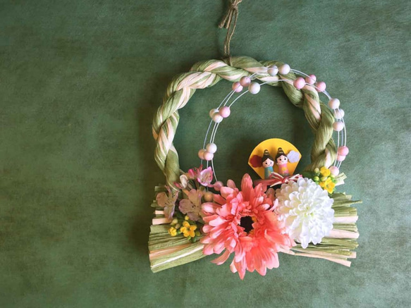 ひな祭り】桃の節句リース ー餅花 リース vero amore 通販 ひな祭り】桃の節句リース ー餅花 リース vero amore 通販