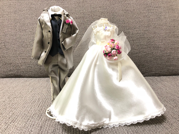 ウェルカムドール ウェディングドール ミニチュアドレス ウェルカム