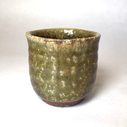 備前焼 湯呑み【緑胡麻】 湯呑み 備前焼ギャラリーFujimi 通販 8383074