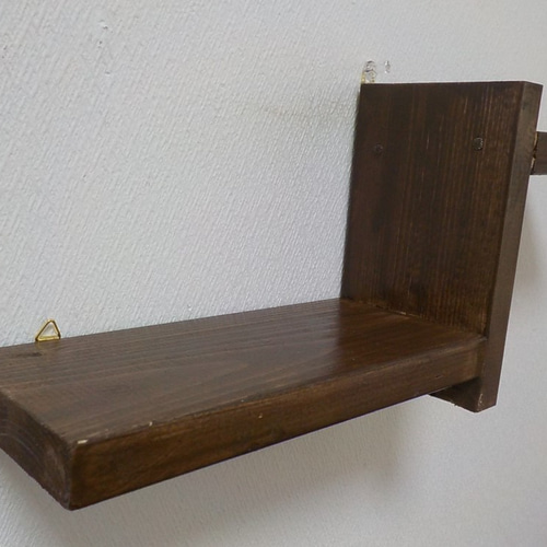 段違い棚／カフェ／飾り棚／アンティーク／（L9） 棚・シェルフ