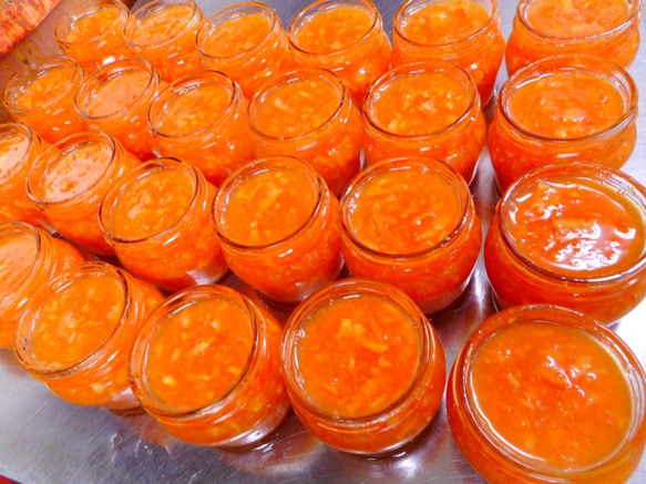 ダントツの一番人気！国産ブラッドオレンジのマーマレード2024 3枚目の画像