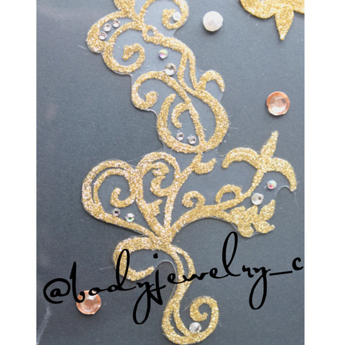 ボディージュエリーシール オーダー受付中 ボディージュエリーシール オーダー受付中 - メルカリ