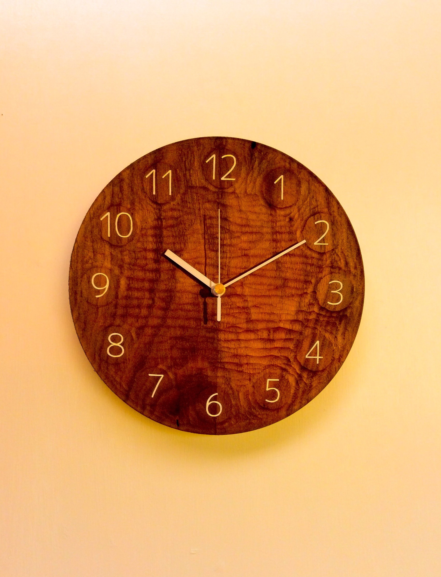 【受注製作品】 wall clock BW