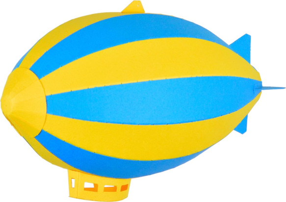 風船ページ hikosen(飛行船) Mサイズ Yellow/Blue 雑貨・その他 Craft Hiro