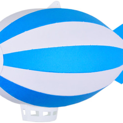 hikosen(飛行船) Mサイズ White/Blue モビール Craft Hiro Balloon
