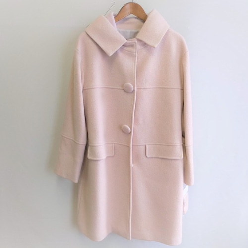 STRASBURGO 淡いピンク ロングコート STRASBURGO 淡いピンク ロングコート STRASBURGO 淡いピンク