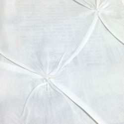 <Mサイズ>由日本傳統手工藝超大襯衫蜘蛛停手褶印由Tsumugirabo染色 第4張的照片