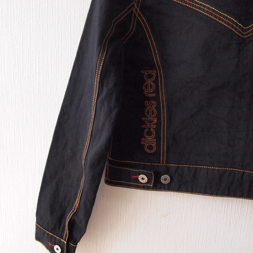 50%OFF<レディース>~染(sen)~ 黒染め デニムジャケット Gジャン 黒染め