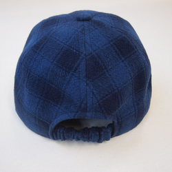 Bingo Fushiori Futago Mochigori（靛藍染色）後橡膠帽 第2張的照片