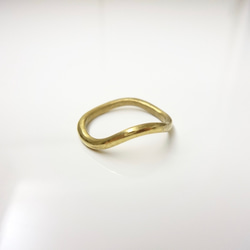 ring◎brass wave 10号 1枚目の画像