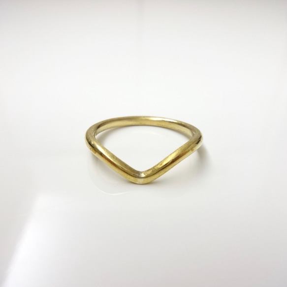 ring◎brass v-shape 14号 1枚目の画像