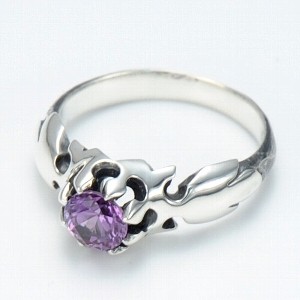 合成コランダムのリング　１７号　（ｒｓ002）