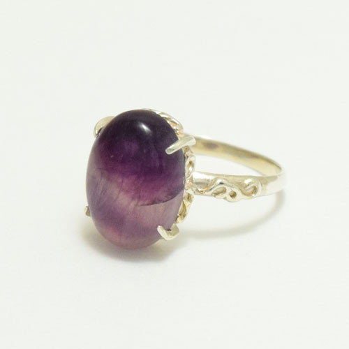 フローライトのリング　14号