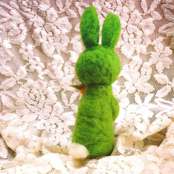 【インテリア】candy bunny～グリーン～ 2枚目の画像