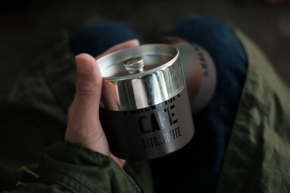 COFFEE CAN＆SOTO BLEND（豆）100ｇ入り1パックSet 3枚目の画像