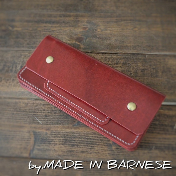 トラッカーウォレット ルガトショルダー 手縫い メンズ