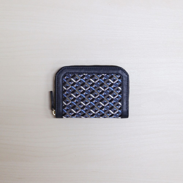 博多織琥珀　小銭入れ 