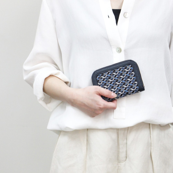 博多織琥珀　小銭入れ 