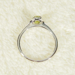 0.66ctスフェーンとSV925の指輪（リングサイズ:10号、ロジウムメッキ） 9枚目の画像