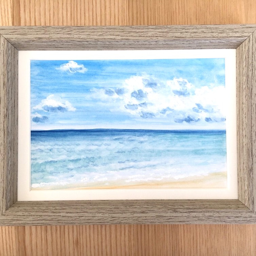 水彩画 額縁付き 楽天市場】軽量！水彩画額縁 スケッチブックF6サイズ【8229