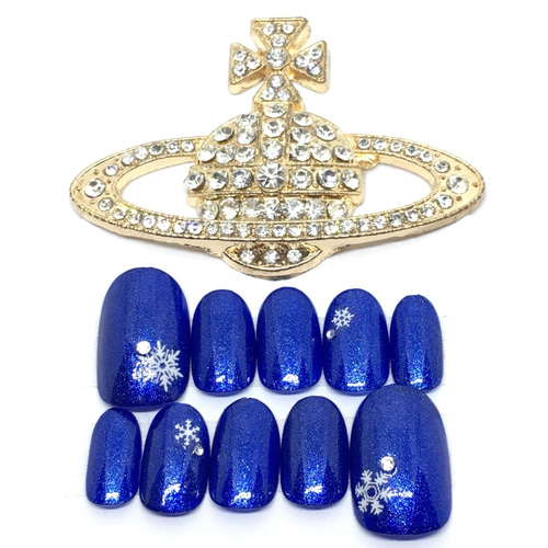 藍ページ 2点分 ネイルチップオーダー 藍ページ 2点分 ネイルチップオーダー オーダー ネイルチップ