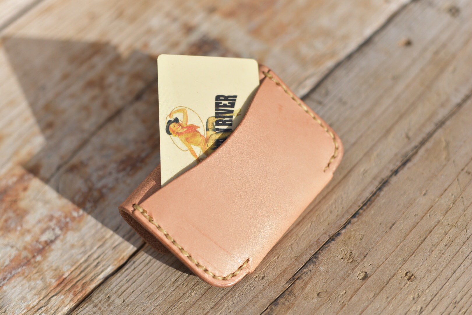 atelier09オリジナル小さな財布。手のひらサイズ