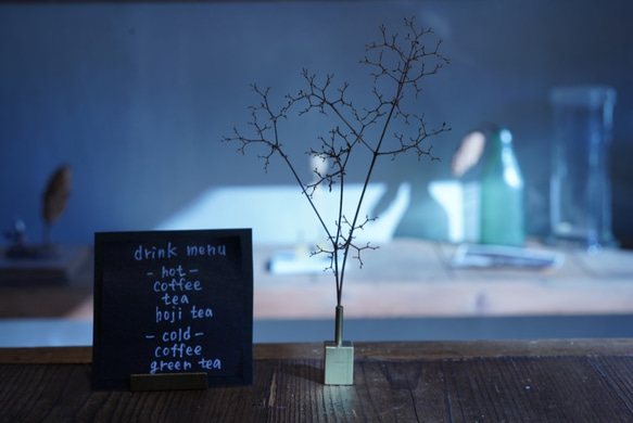 真鍮製一輪挿し　「ちょこんと」 4枚目の画像