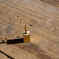 真鍮製一輪挿し　「ちょこんと」 8枚目の画像