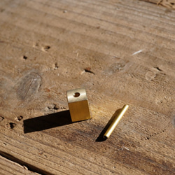 真鍮製一輪挿し　「ちょこんと」 9枚目の画像