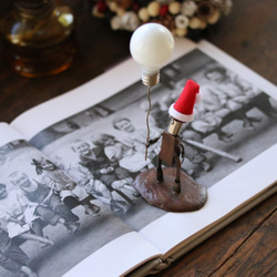 ねね様　オーダー注文品　Creema限定 2017クリスマス　ランプマン「プレゼントは風船の中に」 3枚目の画像