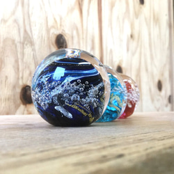 野口硝子  日本歳時記  宙吹きガラス  ペーパーウェイト  直径約7cm Amazon.co.jp: 野口硝子 日本歳時記 宙吹きガラス ペーパー