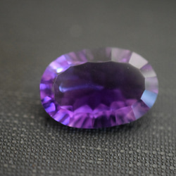 125 上品 一点物 天然 大粒 アメジスト楕円 アメシスト 紫水晶 ２月誕生石 天然石 ルース 裸石 1枚目の画像
